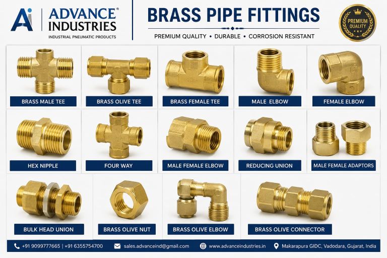 BRASS COMPRESSION FITTINGS