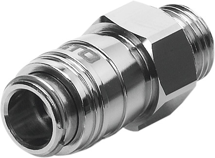 Pneumatic push in Fittings connection technology