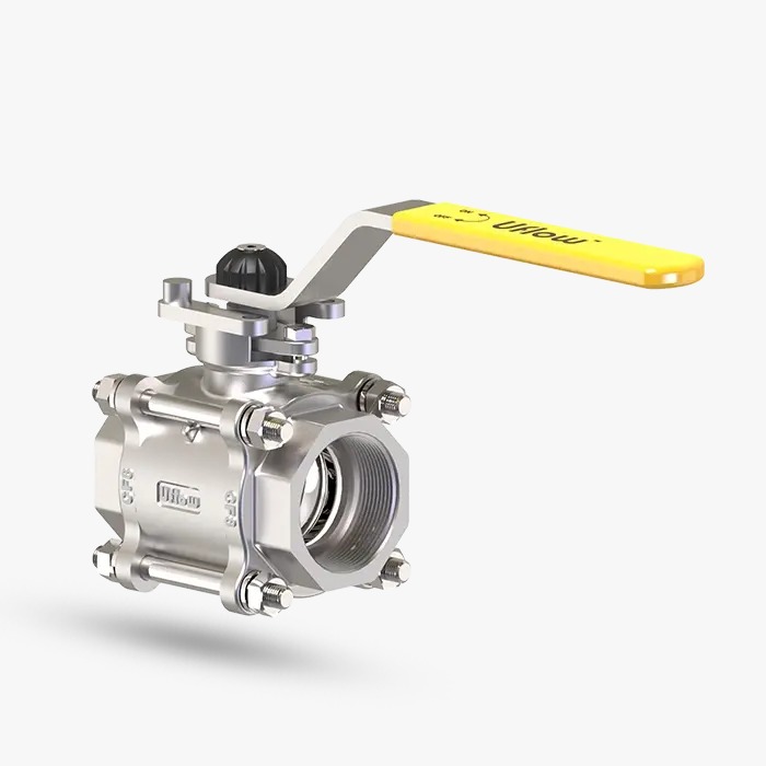 UFLOW 3 PIECE DESIGN BALL VALVE JC SERIES 