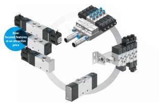 Electrically and pneumatically actuated valves