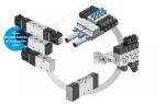 Electrically and pneumatically actuated valves